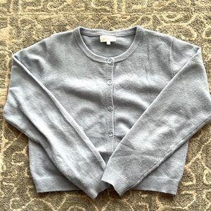 Baby Blue Long Sleeve Bohme Sweater size XL